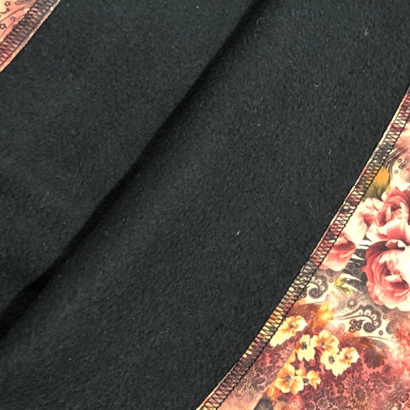 Vintage Fleece Flower Long sleeve dress - Picture 5 of 13